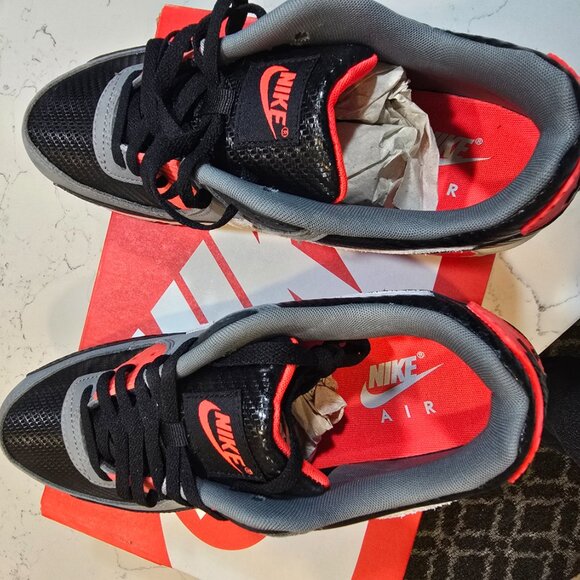 Nike Air Max 90 Premium Carbon Fiber Infrared -HM9432-001- MENS SIZE 10 - Picture 7 of 12